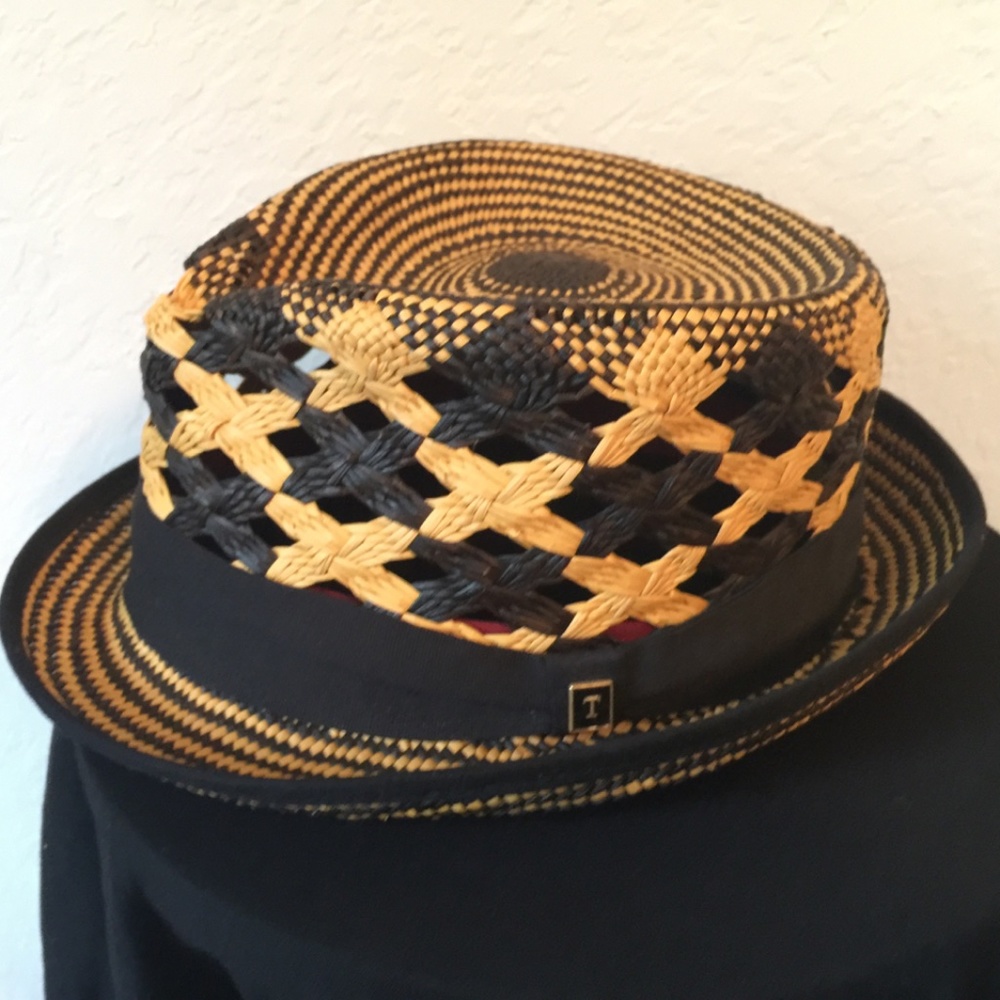 Men's Like New Truffaux Panama Hat Makers